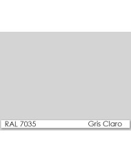 Armario metálico OLIMPO 902P40, puertas abatibles, 90x40x185 cms, gris ral 7035