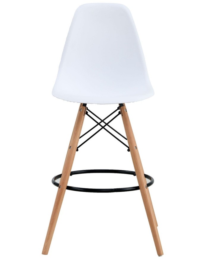 Taburete STAR (SU), madera, carcasa blanca