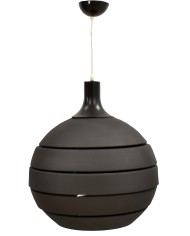 Lámpara CEPHEY, colgante, aluminio, color negro
