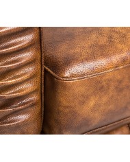 Sillón CHESTER, similpiel cuero viejo