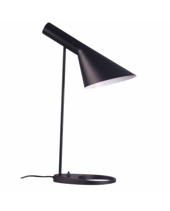 Lámpara JACOB, de mesa, negra