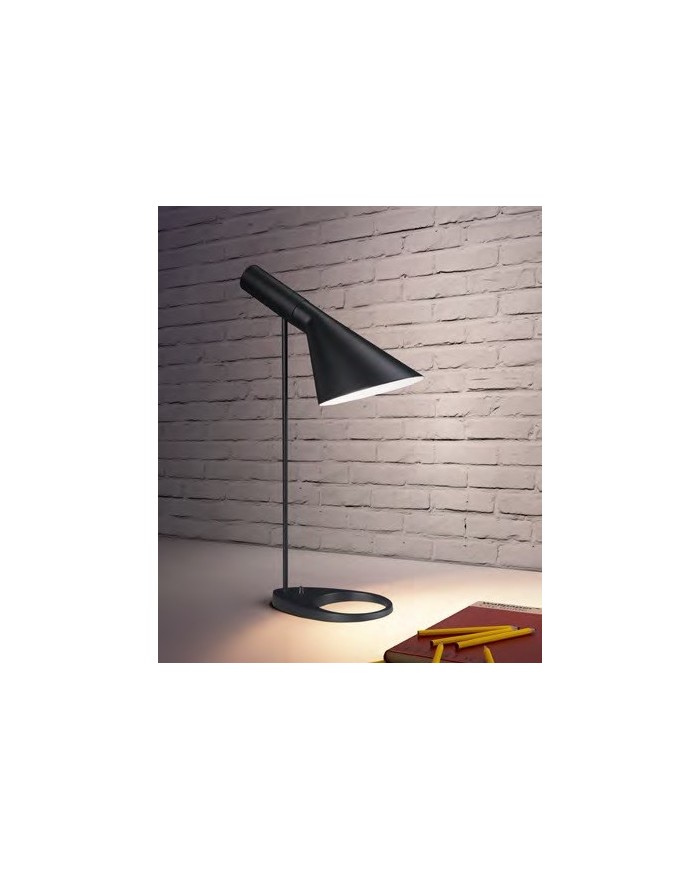 Lámpara JACOB, de mesa, negra