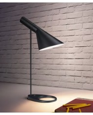 Lámpara JACOB, de mesa, negra