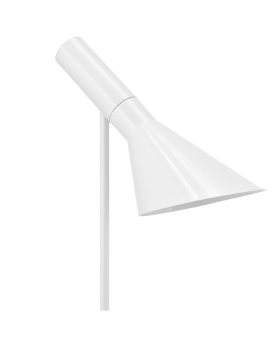 Lámpara JACOB, pie salón, blanca