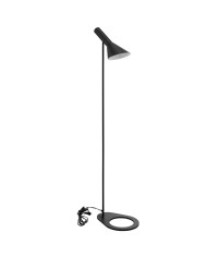 Lámpara JACOB, pie salón, negra