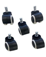 Pack de 5 Ruedas blandas BUDA, Diam.50 P.11