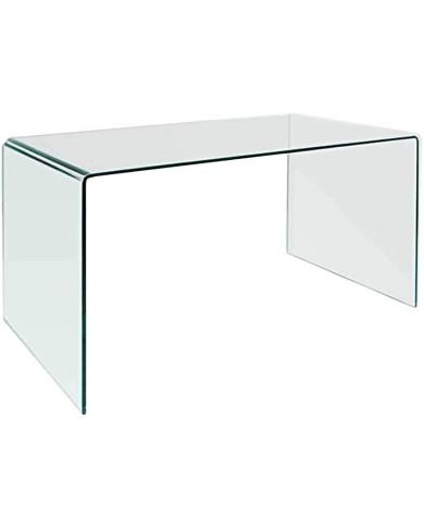 Mesa CONCORD NEW, cristal curvado, 150 x 80 cms