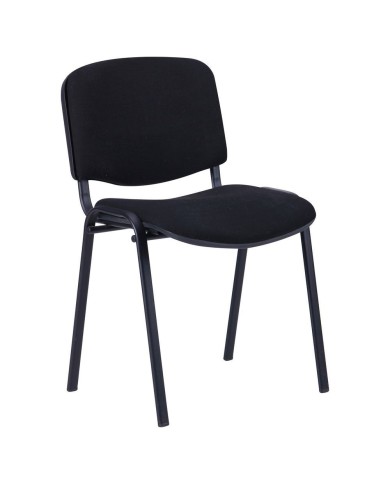 Silla NIZA NEW AM, chasis epoxi negro, tejido A1, color negro