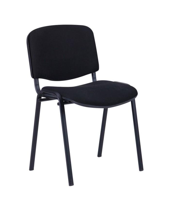 Silla NIZA NEW AM, chasis epoxi negro, tejido A1, color negro