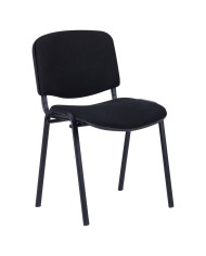 Silla NIZA NEW AM, chasis epoxi negro, tejido A1, color negro