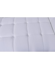 Sillón LEWIS, similpiel blanca